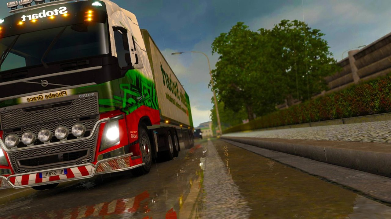 搜一个欧洲卡车模拟_玩欧洲模拟卡车什么方向盘好_欧洲卡车模拟2手动挡怎么玩