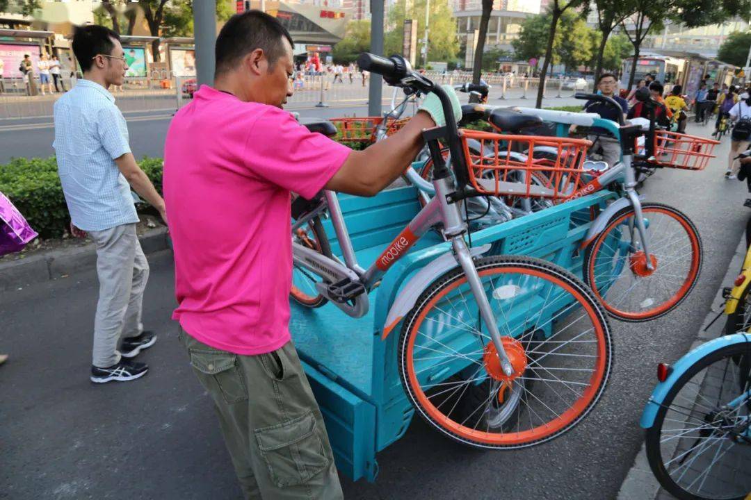 便捷绿色：上海扫码自行车