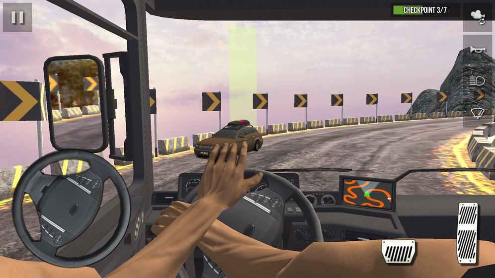 大型手机模拟卡车游戏-逼真驾驶感！超燃卡车模拟游戏震撼来袭