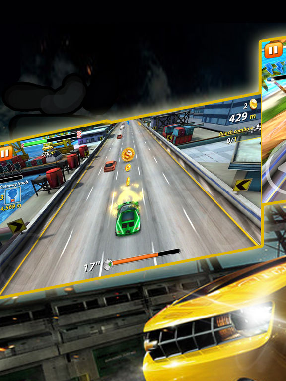 飞车游戏手机桌面-极速飞车，手机桌面飙车游戏，让你疯狂加速