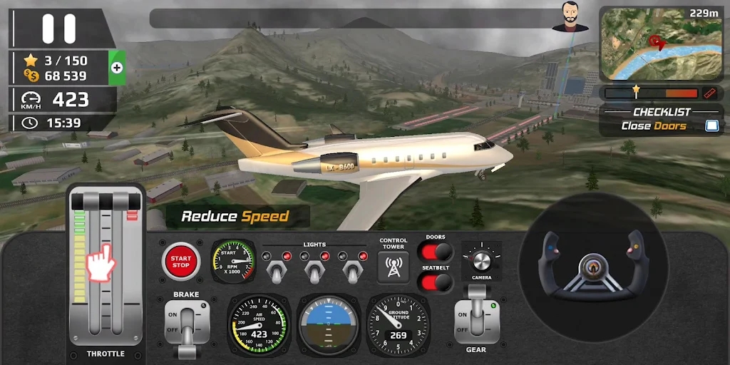 3D飞行游戏手机-独家体验：身临其境的高空飞行