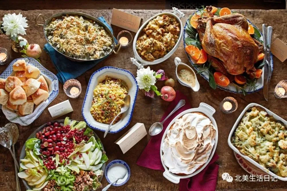 感恩节的英文-感恩节晚餐主菜：象征丰收和富足的美国传统节日
