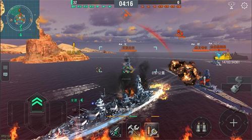 大规模战舰对轰游戏手机版-沉浸式虚拟战舰体验：征服未知海域