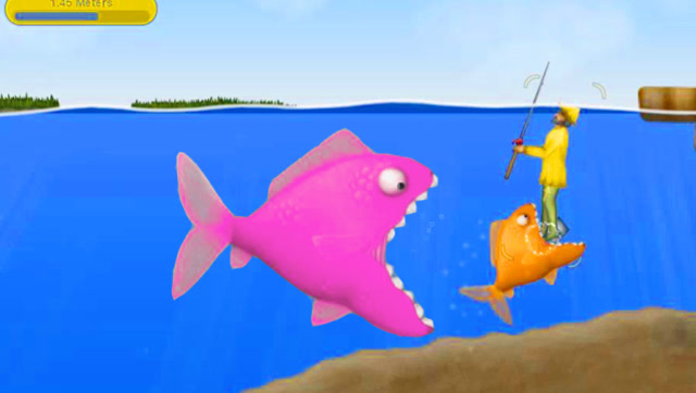 大鱼吃小鱼 手机游戏教案-吞噬无穷小鱼，成为海洋霸主