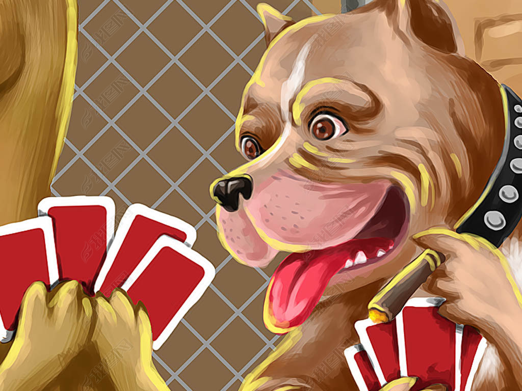 狗动物纸牌游戏下载手机版-这款纸牌游戏不一样！狗狗元素引爆你