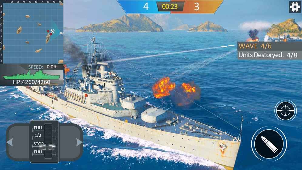 2d飞机炸军舰的游戏手机-2D飞机炸军舰，成为海战英雄的感受