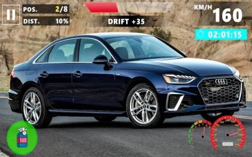 奥迪Q8汽车驾驶 